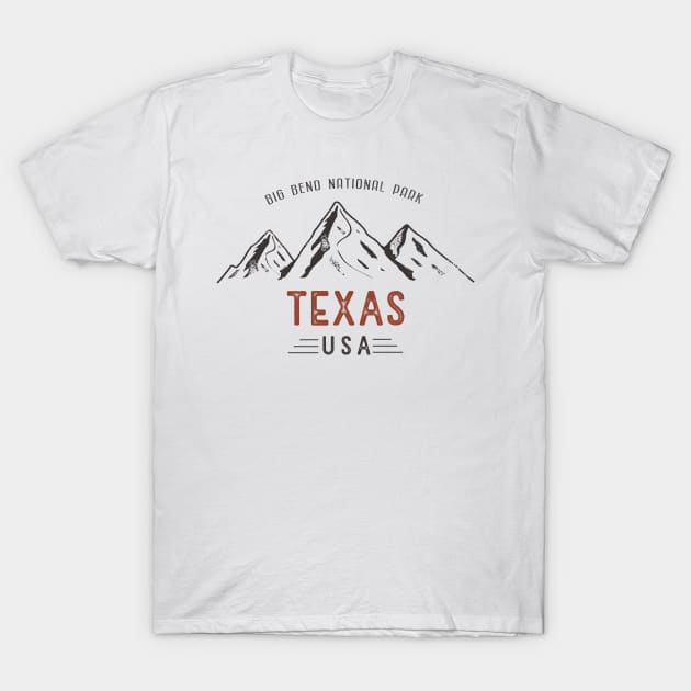 Vintage Big Bend National Park T-Shirt by Bullenbeisser.clothes